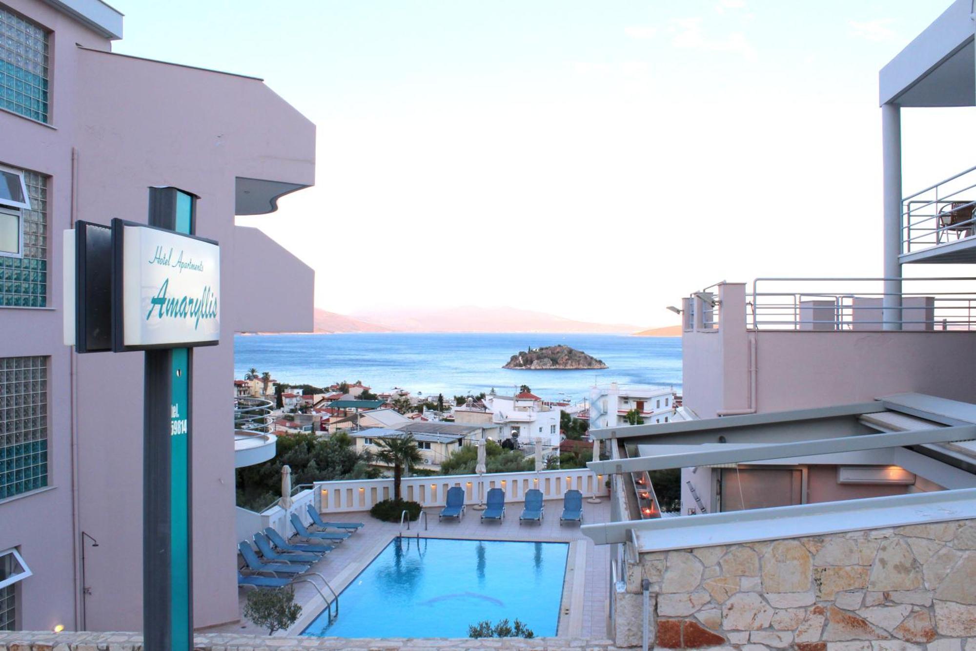 Amaryllis Hotel Apartments Толон Экстерьер фото